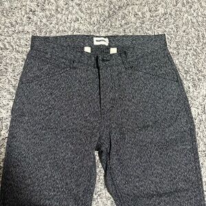 Taylor Stitch Charcoal Patterned Trousers